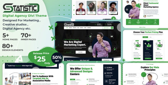 Statistic (Divi Builder Plus)