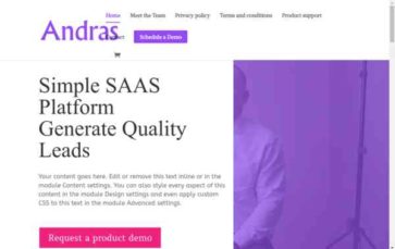 Andras (screenshot desktop)