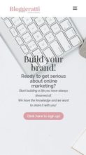 Bloggerati (screenshot mobile)
