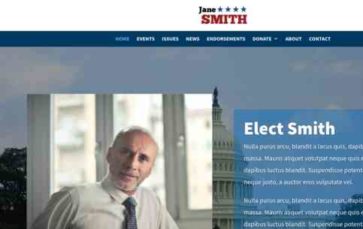 Campaigner (Online Candidate) - (screenshot desktop)