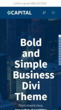 Capital (Divi Codex) - (screenshot mobile)