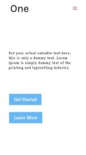 Corporate Landing Page (ThemesArmy) - (screenshot mobile)