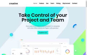 Creative (WP Agency) (screenshot desktop)