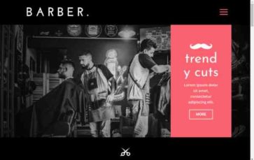DiviBarber (screenshot desktop)