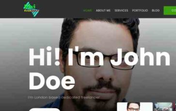 Divi Freelancer (screenshot desktop)