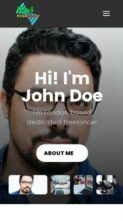 Divi Freelancer (screenshot mobile)