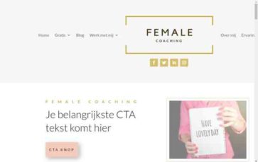 Female Coaching (screenshot desktop)