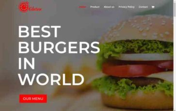 Gluten (screenshot desktop)