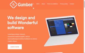 Gumbee (screenshot desktop)