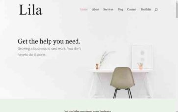 Lila (Simply Distinct Design) (screenshot desktop)