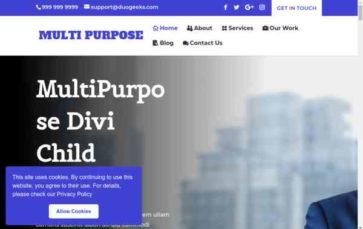 Multipurpose (Lovish’s Theme Store) (screenshot desktop)