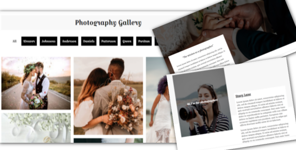 Photography (Divi Cake)