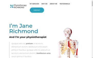 Physiotherapist (Richard) - (screenshot desktop)