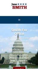 Political (Online Candidate) (screenshot mobile)