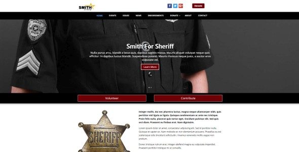Sheriff (Divi Cake)