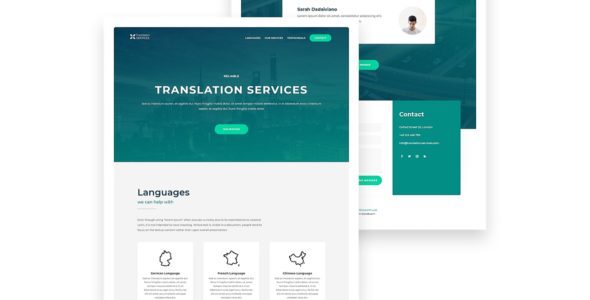 Translation Services (Divi Cake)