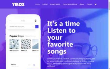 Velox (Storeshock) - (screenshot desktop)