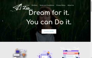 Zio (screenshot desktop)