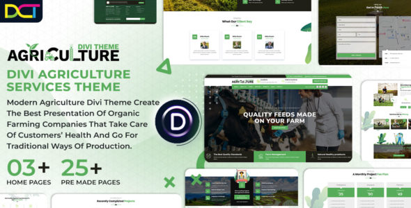Agro Divi Agriculture (Divi-Childthemes)