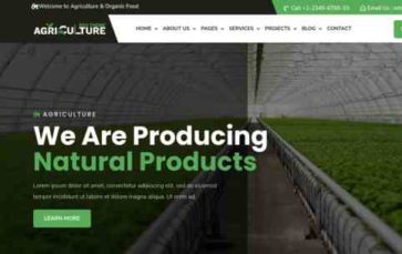 Agro Divi Agriculture (screenshot desktop)