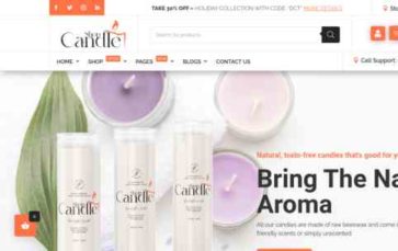 Candle Shop (screenshot desktop)