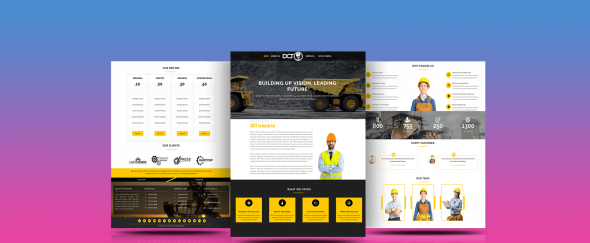 DCT Industrial (Divi-Childthemes)