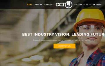 DCT Industrial (screenshot desktop)