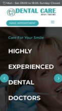 Dental Care (Divi-Childthemes) (screenshot mobile)