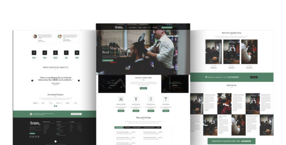 Divi Barber (Divi-Childthemes)