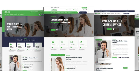 Divi Call Center (Divi-Childthemes)
