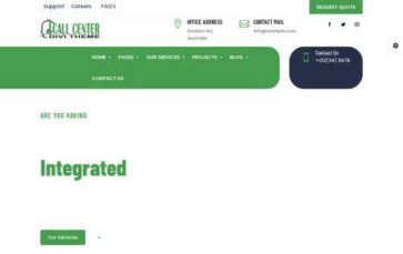 Divi Call Center (screenshot desktop)