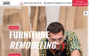 Divi Carpenter (screenshot desktop)