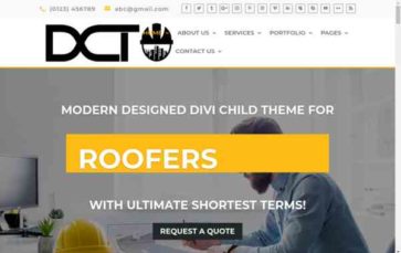 Divi Construction (Divi-Childthemes) (screenshot desktop)