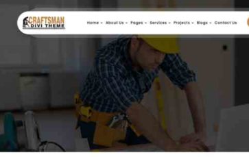 Divi Craftsman (screenshot desktop)