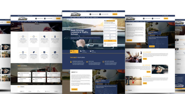 Divi Driving School (Divi-Childthemes)