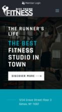 Divi Fitness (Divi-Childthemes) (screenshot mobile)