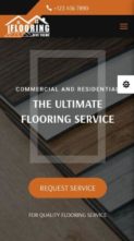 Divi Flooring Services (screenshot mobile)