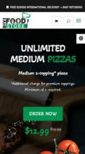 Divi Food Store (screenshot mobile)
