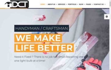 Divi Handyman (Divi-Childthemes) - (screenshot desktop)