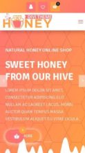Divi Honey Shop (screenshot mobile)