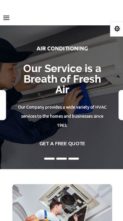 Divi Hvac (Divi-Childthemes) (screenshot mobile)