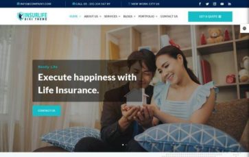 Screenshot Desktop Divi Insurlife Agency (screenshot desktop)