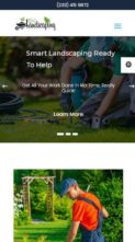 Divi Landscaping (Divi-Childthemes) - (screenshot mobile)