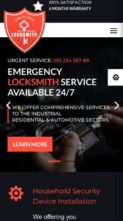 Divi Locksmith (screenshot mobile)