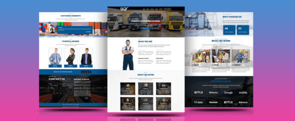 Divi Logistic (Divi-Childthemes)