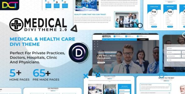 Divi Medical & Helathcare (Divi-Childthemes)