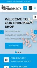 Divi Pharmacy (screenshot mobile)