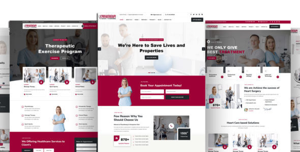 Divi Physiotherapy (Divi-Childthemes)