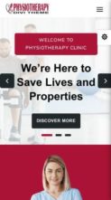Divi Physiotherapy (screenshot mobile)
