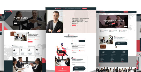 Divi Recruitment Agency (Divi-Childthemes)